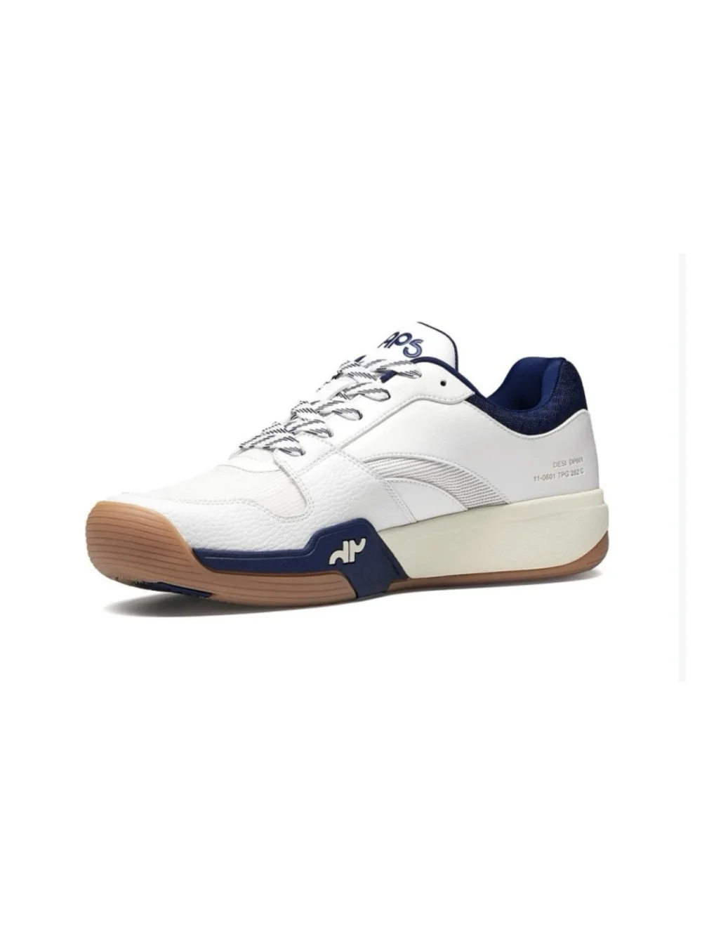 Daps Desi pickleball shoes, low Navy Blue/ White, Women's 9